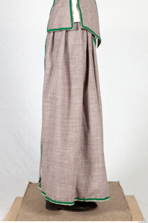 Photos Medieval Maid Woman in cloth dress 1 Medieval Clothing Medieval Maid grey dress lower body skirt 0005.jpg